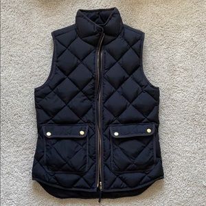 J. Crew Black Vest. Excellent Condition!